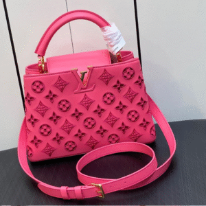 Louis Vuitton LV Capucines BB Handbags Pink 27x18x9cm