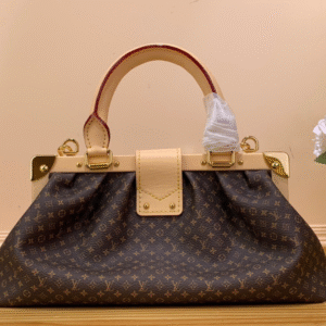 Louis Vuitton LV Clucth Tisitt Like Auth Lock Handbags 28x14cm