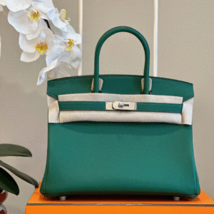 Hermes Birkin 30 Dark Green Palladium Hardware