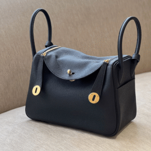 Hermes Lindy 26 Black Gold Hardware