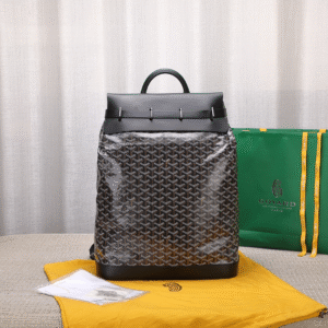 Goyard Steamer GM Black Leather Travel