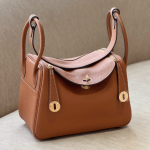 Hermes Lindy 26 Brown Gold Hardware