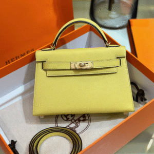 Hermes Mini Kelly 20 Yellow Gold Hardware