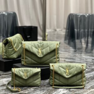 Saint Laurent loulou puffer toy quilted leather shoulder bag