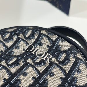 Balo Cao Cap Dior Mini Chat Vai Hoa Tiet Oblique 24x10x16cm 3.jpg