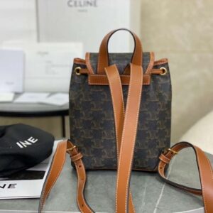Balo Celine Folco Sieu Cap Hoa Tiet Mix Mau Nau 17x20x10cm 1.jpg