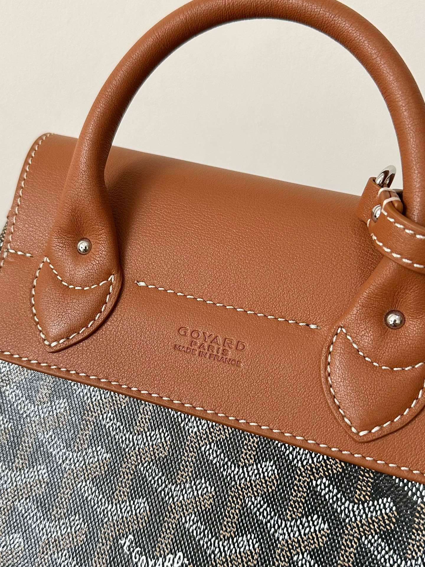 Balo Goyard Mini Mau Nau Tay Sieu Cap Hoa Tiet Size 23x19cm 4.jpg