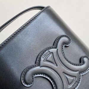 Tui Celine Small Bucket Cuir Triomphe Mini Mau Den Dang Xo 6.jpg