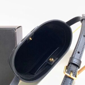 Tui Celine Small Bucket Cuir Triomphe Mini Mau Den Dang Xo 9.jpg