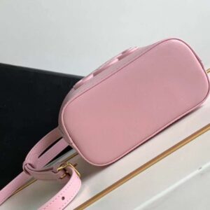 Tui Celine Small Bucket Cuir Triomphe Mini Mau Hong Dang Xo 3.jpg