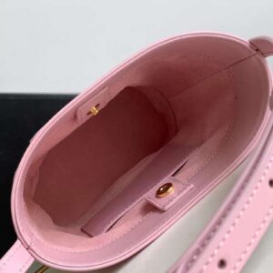 Tui Celine Small Bucket Cuir Triomphe Mini Mau Hong Dang Xo 8.jpg