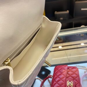 Tui Chanel Handle Charm Replica 11 Cao Cap Nu Mau Trang 20x12cm 1.jpg