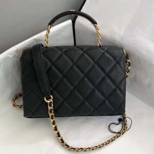Tui Chanel Handle Hang Hieu Sieu Cap Mau Den Da Hat 20cm 11.jpg