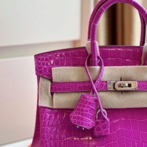 Tui Hermes Birkin Crocodile Rep 11 Cao Cap Nu Da Ca Sau Mau Tim 25cm 8.jpg