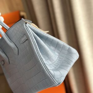 Tui Hermes Birkin Da Ca Sau Phap Khau Tay Like Auth VIP Mau Xanh 25cm 4.jpg