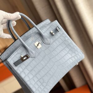 Tui Hermes Birkin Da Ca Sau Phap Khau Tay Like Auth VIP Mau Xanh 25cm 5.jpg
