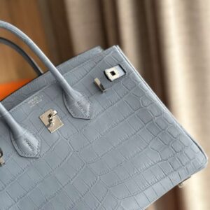 Tui Hermes Birkin Da Ca Sau Phap Khau Tay Like Auth VIP Mau Xanh 25cm 8.jpg