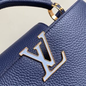 Tui Louis Vuitton LV Capucines BB Nu Mau Xanh Than Like Auth 27x18x9cm 6.jpg