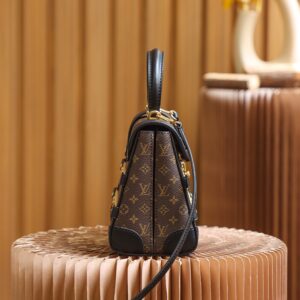 Tui Louis Vuitton LV Monogram Trianon PM Top Handle Bag Like Auth 21x18x11cm 3.jpg