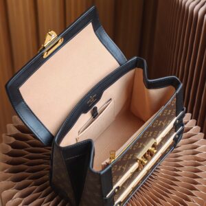Tui Louis Vuitton LV Monogram Trianon PM Top Handle Bag Like Auth 21x18x11cm 7.jpg