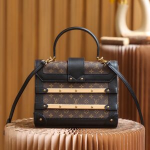 Tui Louis Vuitton LV Monogram Trianon PM Top Handle Bag Like Auth 21x18x11cm 8.jpg