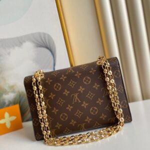 Tui Louis Vuitton LV Victoire Hoa Tiet Monogram Like Auth 27x20x10cm 2.jpg