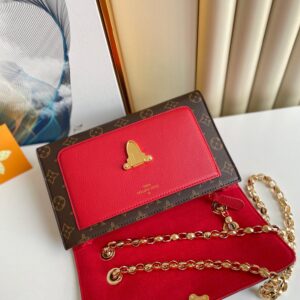 Tui Louis Vuitton LV Victoire Hoa Tiet Monogram Like Auth 27x20x10cm 4.jpg