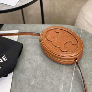 Tui Sieu Cap Celini Mini Bag Mau Nau Tay Da Mem 16x12 5.jpg
