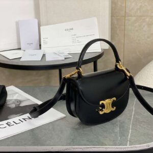 Tui Xach Celine Handle Bag Da Nhan Mau Den 2.jpg