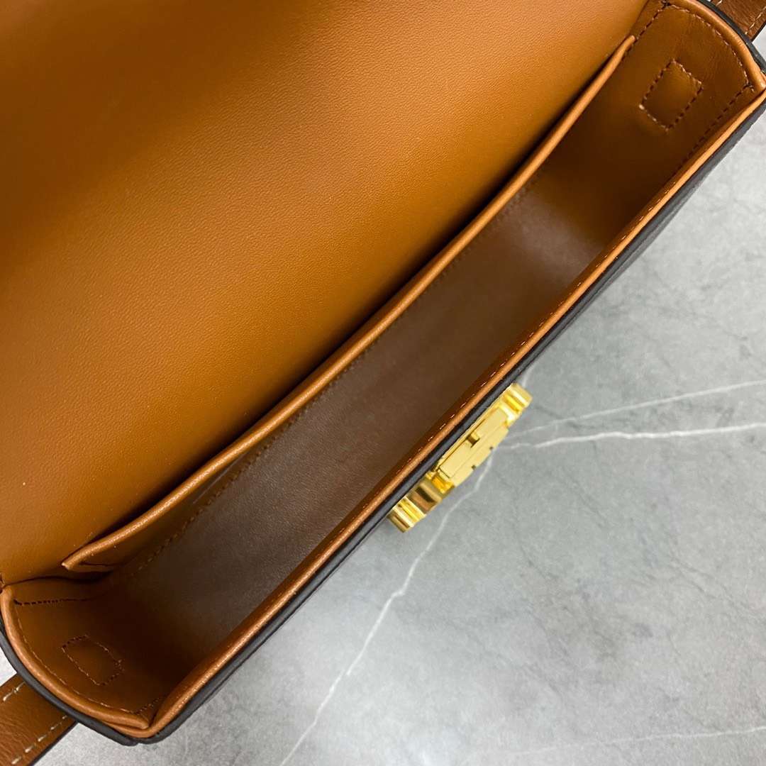 Tui Xach Celine Triomphe In Logo Sieu Cap Da Min 20x12cm 3.jpg