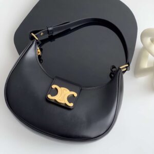 Tui Xach Celine Triomphe Sieu Cap Dang Cong Mau Den Da Li 23x14x7cm 4.jpg