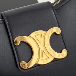 Tui Xach Celine Triomphe Sieu Cap Dang Cong Mau Den Da Li 23x14x7cm 8.jpg