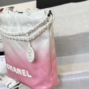Tui Xach Chanel 22 Mini Mix 2 Mau Trang Hong Sieu Cap 20cm 2 scaled 1.jpg
