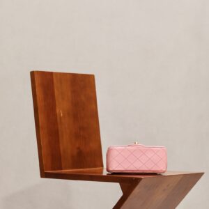 Tui Xach Chanel Classic Nu Mau Hong Quai Xich Gan Chuong Sieu Cap 18cm 5.jpg