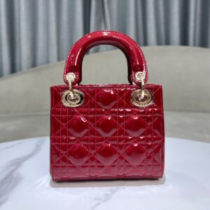 Tui Xach Dior Lady Mini Sieu Cap Nu Mau Do Bong 17cm 1.jpg