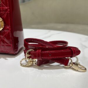 Tui Xach Dior Lady Mini Sieu Cap Nu Mau Do Bong 17cm 3.jpg