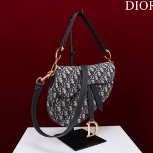 Tui Xach Dior Saddle Yen Ngua Canvas Theu Tay 25.5x20x6 5 1.jpg