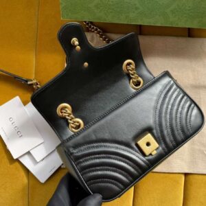 Tui Xach Gucci Marmont Like Auth Cao Cap Nu Mau Den 22cm 7.jpg
