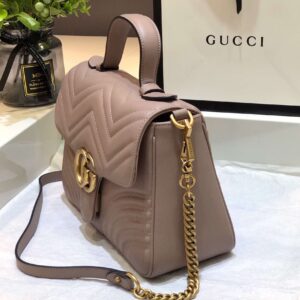 Tui Xach Gucci Marmont Top Handle Like Auth Nu Khoa Vang 27cm 5.jpg