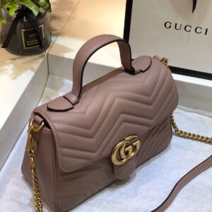 Tui Xach Gucci Marmont Top Handle Like Auth Nu Khoa Vang 27cm 6.jpg