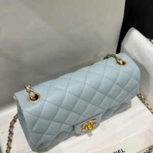 Tui Xach Hang Hieu Chanel Classic Chuong Da That Khoa Vang 20cm 3.jpg