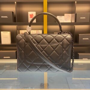 Tui Xach Hang Hieu Chanel Trendy Mau Den Sieu Cap 25cm 1.jpg
