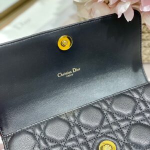 Tui Xach Hang Hieu Dior Woc Nu Mau Den Khoa Vang 20x11.5x3 9.jpg
