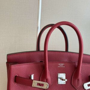 Tui Xach Hermes Birkin PHW Mau Do Man Da Togo Sieu Cap 25cm 5.jpg
