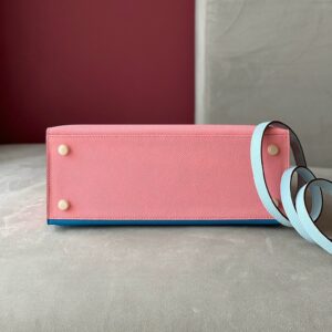 Tui Xach Hermes Kelly Da Epsom Like Auth Nu Mix 2 Mau Hong Xanh 28cm 5 1.jpg