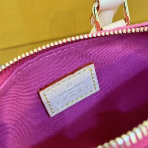 Tui Xach Louis Vuitton LV Nano Speedy Mau Hong Dam Sieu Cap 16x10x75cm 2.jpg