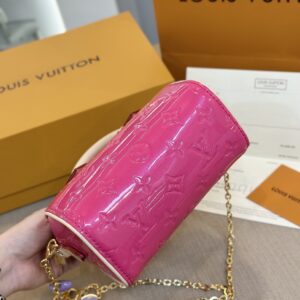 Tui Xach Louis Vuitton LV Nano Speedy Mau Hong Dam Sieu Cap 16x10x75cm 3.jpg
