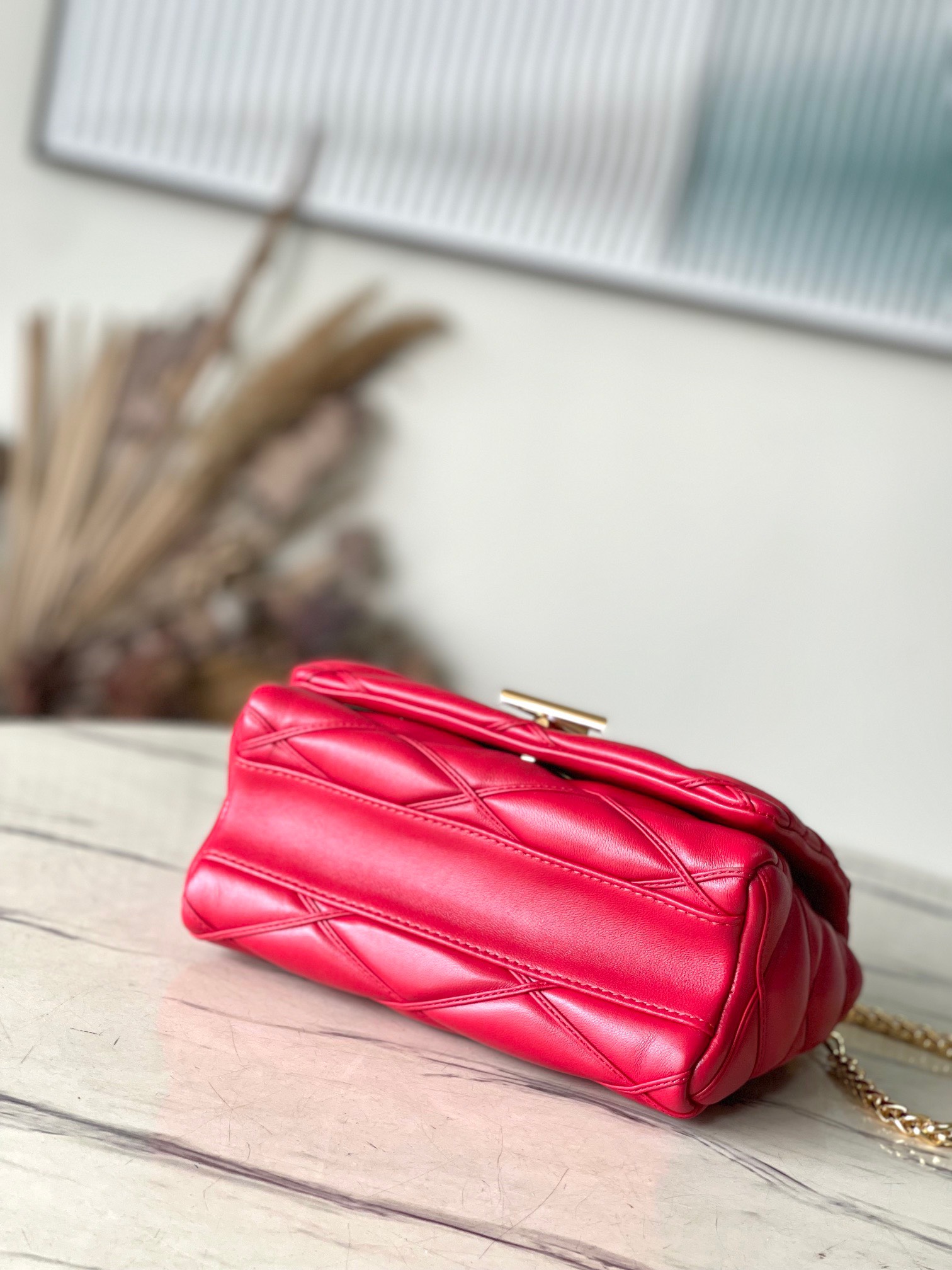 Tui Xach Louis Vuitton LV Twist Like Auth Nu Mau Do 23cm 7.jpg