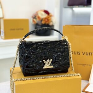 Tui Xach Louis Vuitton LV Twist Nu Mau Den Bong Like Auth 23cm 2 scaled 1.jpg