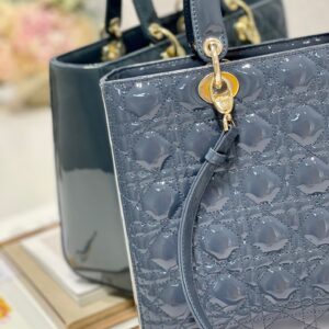 Tui Xach Nu Dior Lady Chat Da Bong Like Auth 32cm 9 2.jpg